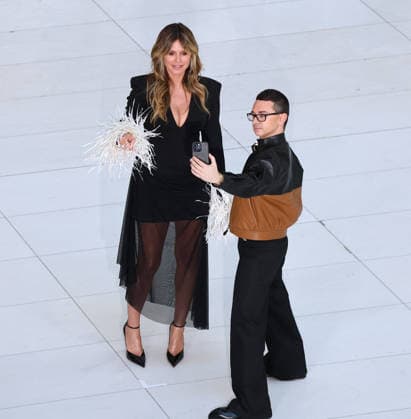 Heidi Klum and Christian Siriano filming Project Runway in NYC TV hosts Heidi Klum and Christian Siriano are filming new season of Project Runway at the Oculus in New York, NY on March 10, 2026. Photo by Dylan Travis ABACAPRESS.COM New York NY  Copyright: xDylanxTravis ABACAx