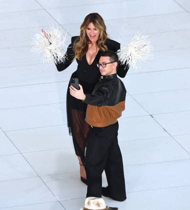 Heidi Klum and Christian Siriano filming Project Runway in NYC TV hosts Heidi Klum and Christian Siriano are filming new season of Project Runway at the Oculus in New York, NY on March 10, 2026. Photo by Dylan Travis ABACAPRESS.COM New York NY  Copyright: xDylanxTravis ABACAx
