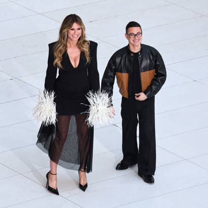 Heidi Klum and Christian Siriano filming Project Runway in NYC TV hosts Heidi Klum and Christian Siriano are filming new season of Project Runway at the Oculus in New York, NY on March 10, 2026. Photo by Dylan Travis ABACAPRESS.COM New York NY  Copyright: xDylanxTravis ABACAx