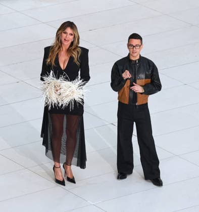 Heidi Klum and Christian Siriano filming Project Runway in NYC TV hosts Heidi Klum and Christian Siriano are filming new season of Project Runway at the Oculus in New York, NY on March 10, 2026. Photo by Dylan Travis ABACAPRESS.COM New York NY  Copyright: xDylanxTravis ABACAx