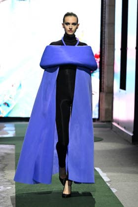 (260311) -- PARIS, March 11, 2026 -- A model presents a creation from the Ready-to-Wear Fall Winter 2026-2027 collections by Pierre Cardin during the Paris Fashion Week in Paris, France, on March 10, 2026. ( Handout via Xinhua) FRANCE-PARIS-FASHION WEEK-PIERRE CARDIN MeetEurope 