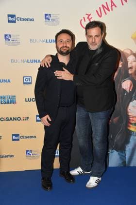 Rome, Adriano cinema, preview of the film Night before the exams 3.0 , In the photo: Tommaso Renzoni Fausto Brizzi  Copyright: xVincenzoxLandix xipa-agency.netx xVincenzoxLandix IPA_Agency_IPA72693242