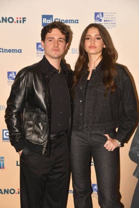 Rome, Adriano cinema, preview of the film Night before the exams 3.0 , In the photo: Tommaso Cassissa Alice Maselli  Copyright: xVincenzoxLandix xipa-agency.netx xVincenzoxLandix IPA_Agency_IPA72693414