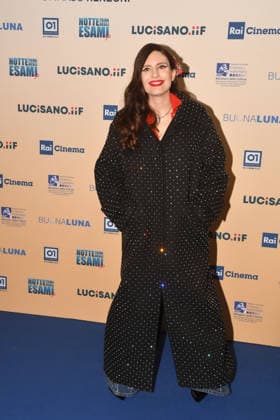 Rome, Adriano cinema, preview of the film Night before the exams 3.0 , in the photo: Ditonellapiaga  Copyright: xVincenzoxLandix xipa-agency.netx xVincenzoxLandix IPA_Agency_IPA72693565