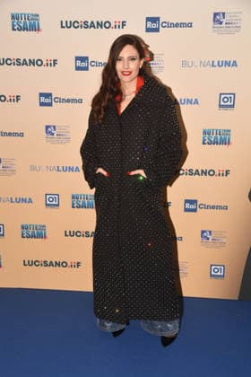 Rome, Adriano cinema, preview of the film Night before the exams 3.0 , in the photo: Ditonellapiaga  Copyright: xVincenzoxLandix xipa-agency.netx xVincenzoxLandix IPA_Agency_IPA72693571