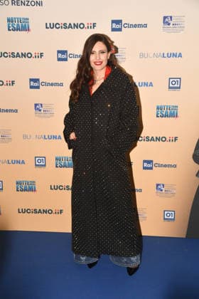 Rome, Adriano cinema, preview of the film Night before the exams 3.0 , in the photo: Ditonellapiaga  Copyright: xVincenzoxLandix xipa-agency.netx xVincenzoxLandix IPA_Agency_IPA72693627