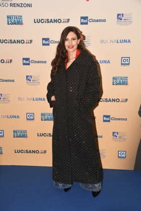 Rome, Adriano cinema, preview of the film Night before the exams 3.0 , in the photo: Ditonellapiaga  Copyright: xVincenzoxLandix xipa-agency.netx xVincenzoxLandix IPA_Agency_IPA72693634