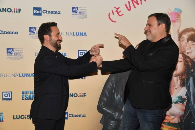 Rome, Adriano cinema, preview of the film Night before the exams 3.0 , In the photo: Tommaso Renzoni Fausto Brizzi  Copyright: xVincenzoxLandix xipa-agency.netx xVincenzoxLandix IPA_Agency_IPA72693241