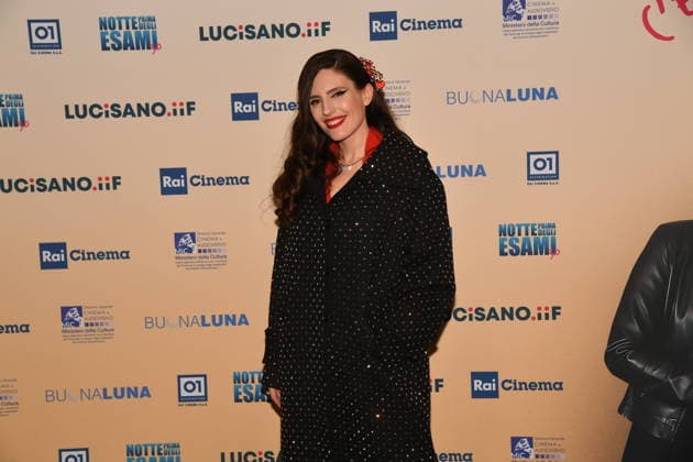 Rome, Adriano cinema, preview of the film Night before the exams 3.0 , in the photo: Ditonellapiaga  Copyright: xVincenzoxLandix xipa-agency.netx xVincenzoxLandix IPA_Agency_IPA72693660