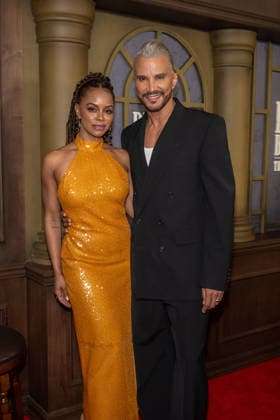 March 10, 2026, New York, United States: (L-R) Krystal Joy Brown and Jay Manuel attend Netflix s Peaky Blinders: The Immortal Man New York Premiere at DGA Theater. New York United States - ZUMAs197 20260310_aaa_s197_445 Copyright: xRonxAdarx