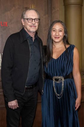 March 10, 2026, New York, United States: (L-R) Steve Buscemi and Karen Ho attend Netflix s Peaky Blinders: The Immortal Man New York Premiere at DGA Theater. New York United States - ZUMAs197 20260310_aaa_s197_497 Copyright: xRonxAdarx