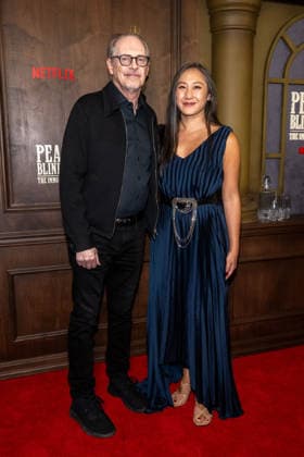 March 10, 2026, New York, United States: (L-R) Steve Buscemi and Karen Ho attend Netflix s Peaky Blinders: The Immortal Man New York Premiere at DGA Theater. New York United States - ZUMAs197 20260310_aaa_s197_523 Copyright: xRonxAdarx