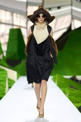 (260311) -- PARIS, March 11, 2026 -- A model presents a creation from the Ready-to-Wear Fall Winter 2026-2027 collections by Louis Vuitton during the Paris Fashion Week, in Paris, France, on March 10, 2026. ( Handout via Xinhua) FRANCE-PARIS-FASHION WEEK-LOUIS VUITTON MeetEurope 
