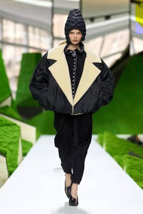 (260311) -- PARIS, March 11, 2026 -- A model presents a creation from the Ready-to-Wear Fall Winter 2026-2027 collections by Louis Vuitton during the Paris Fashion Week, in Paris, France, on March 10, 2026. ( Handout via Xinhua) FRANCE-PARIS-FASHION WEEK-LOUIS VUITTON MeetEurope 