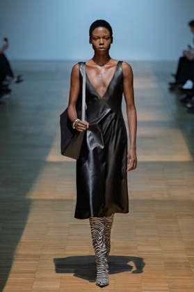 PFW - Situationist Runway A model walks the runway during the Situationist Womenswear Fall Winter 2026-2027 show as part of Paris Fashion Week on March 10, 2026 in Paris, France. Photo by Jana Call me J ABACAPRESS.COM Paris Ile de France France  Copyright: xJanaxCallxmexJ ABACAx