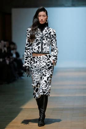 PFW - Situationist Runway A model walks the runway during the Situationist Womenswear Fall Winter 2026-2027 show as part of Paris Fashion Week on March 10, 2026 in Paris, France. Photo by Jana Call me J ABACAPRESS.COM Paris Ile de France France  Copyright: xJanaxCallxmexJ ABACAx