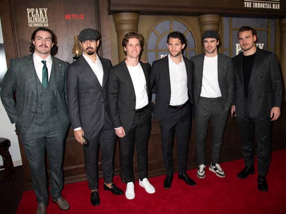Arrivals for the New York premiere of Netflix s Peaky Blinders: The Immortal Man Featuring: NJ Devils Team Where: New York, New York, United States When: 10 Mar 2026 Credit: Janet Mayer INSTARimages.com EDITORIAL USE ONLY. NOT FOR USE BY NEWSPAPERS BASED IN THE UK. Copyright: xx instar55544570