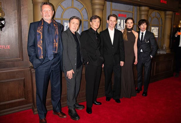 Arrivals for the New York premiere of Netflix s Peaky Blinders: The Immortal Man Featuring: Steven Knight, Tim Roth, Cillian Murphy, Tom Harper, Rebecca Ferguson and Barry Keoghan Where: New York, New York, United States When: 10 Mar 2026 Credit: Janet Mayer INSTARimages.com EDITORIAL USE ONLY. NOT FOR USE BY NEWSPAPERS BASED IN THE UK. Copyright: xx instar55544590