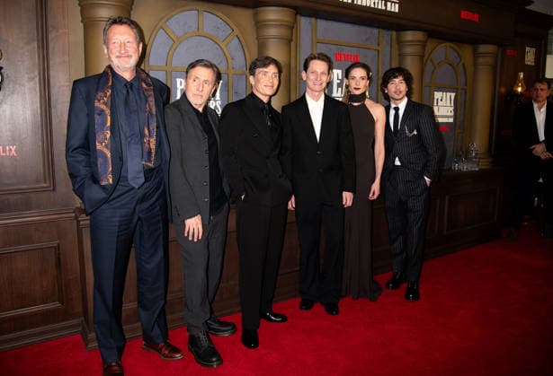 Arrivals for the New York premiere of Netflix s Peaky Blinders: The Immortal Man Featuring: Steven Knight, Tim Roth, Cillian Murphy, Tom Harper, Rebecca Ferguson and Barry Keoghan Where: New York, New York, United States When: 10 Mar 2026 Credit: Janet Mayer INSTARimages.com EDITORIAL USE ONLY. NOT FOR USE BY NEWSPAPERS BASED IN THE UK. Copyright: xx instar55544591