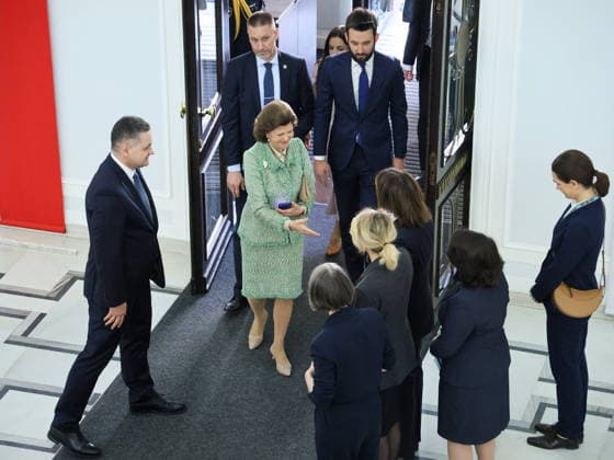 Swedish royal couple visits Poland Photo: Wojciech Olkusnik East News Queen Sylvia of Sweden attends a seminar on the Barnhaus model of child advocacy at the Sejm (lower house of Polish Parliament) on March 11, 2026 in Warsaw, Poland. The Swedish royal couple pays a three-day state visit to Poland focused on strengthening bilateral ties, defense, and security. EN_01673869_0027 