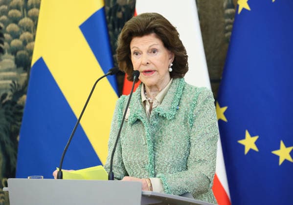 Swedish royal couple visits Poland Photo: Wojciech Olkusnik East News Queen Sylvia of Sweden attends a seminar on the Barnhaus model of child advocacy at the Sejm (lower house of Polish Parliament) on March 11, 2026 in Warsaw, Poland. The Swedish royal couple pays a three-day state visit to Poland focused on strengthening bilateral ties, defense, and security. EN_01673869_0030 