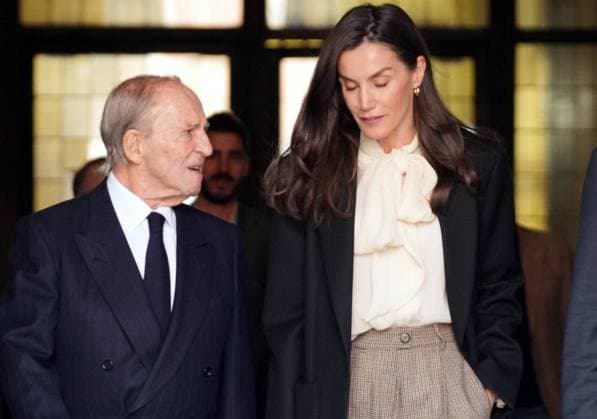 Queen Letizia during the burial of Raul del Pozo in Madrid, Spain, on Wednesday, 11 March 2026. Cordon Press 
