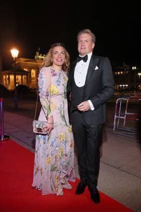 Freundship Award 2026 Caterina Goll, Tim Zimmermann German British Freundship Award 2026 for Nico Rosberg, AXICA Lounge, Berlin, date 11 03 2026 Copyright: xEventpress Kratschx