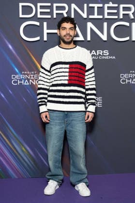 Projet Derniere Chance Paris Film Premiere Sami Outalbali attends Projet Derniere Chance - Project Hail Mary Paris Film Premiere at Pathe Palace on March 11, 2026 in Paris, France. Photo by Nasser Berzane ABACAPRESS.COM Paris France  Copyright: xBerzanexNasser ABACAx