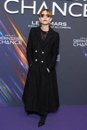 Projet Derniere Chance Paris Film Premiere Lolita Chammah attends Projet Derniere Chance - Project Hail Mary Paris Film Premiere at Pathe Palace on March 11, 2026 in Paris, France. Photo by Nasser Berzane ABACAPRESS.COM Paris France  Copyright: xBerzanexNasser ABACAx