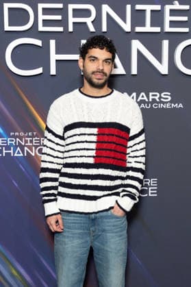 Projet Derniere Chance Paris Film Premiere Sami Outalbali attends Projet Derniere Chance - Project Hail Mary Paris Film Premiere at Pathe Palace on March 11, 2026 in Paris, France. Photo by Nasser Berzane ABACAPRESS.COM Paris France  Copyright: xBerzanexNasser ABACAx
