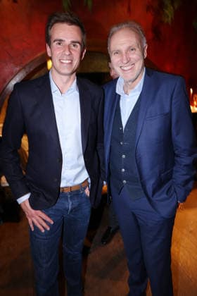 Exclusive - Paul Melun book launch - Paris Exclusive - Jean-Baptiste Marteau and Patrick Roger attend Paul Melun « Plouc Story » book launch organized by Five Eyes Production at Buddha Bar in Paris, France on March 11 2026. Photo by Jerome Dominé ABACAPRESS.COM Paris France  Copyright: xDominexJerome ABACAx