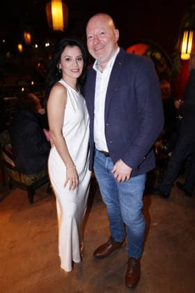 Exclusive - Paul Melun book launch - Paris Exclusive - Elham Erfani and Jean-Christophe Couvy attend Paul Melun « Plouc Story » book launch organized by Five Eyes Production at Buddha Bar in Paris, France on March 11 2026. Photo by Jerome Dominé ABACAPRESS.COM Paris France  Copyright: xDominexJerome ABACAx