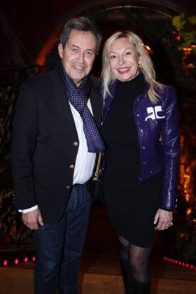Exclusive - Paul Melun book launch - Paris Exclusive - Georges Fenech and his wife Amélie Leperre-Dimeglio attend Paul Melun « Plouc Story » book launch organized by Five Eyes Production at Buddha Bar in Paris, France on March 11 2026. Photo by Jerome Dominé ABACAPRESS.COM Paris France  Copyright: xDominexJerome ABACAx