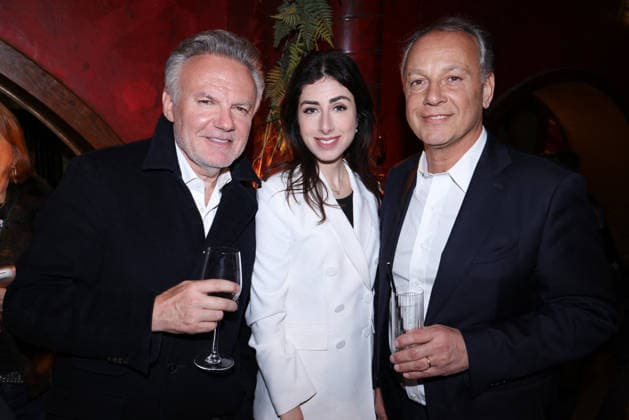 Exclusive - Paul Melun book launch - Paris Exclusive - Eric Brunet, Shannon Seban and Philippe Karsenty attend Paul Melun « Plouc Story » book launch organized by Five Eyes Production at Buddha Bar in Paris, France on March 11 2026. Photo by Jerome Dominé ABACAPRESS.COM Paris France  Copyright: xDominexJerome ABACAx