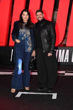 Rome, Cinema The Space Moderno Premiere of the Film Idols until the last race , In the photo: Nadia Mayer Corrado Sassu  Copyright: xVincenzoxLandix xipa-agency.netx xVincenzoxLandix IPA_Agency_IPA72739579