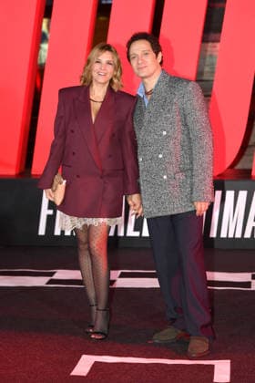Rome, Cinema The Space Moderno Premiere of the Film Idols until the last race , In the photo: Claudio Santamaria Francesca Barra  Copyright: xVincenzoxLandix xipa-agency.netx xVincenzoxLandix IPA_Agency_IPA72739799