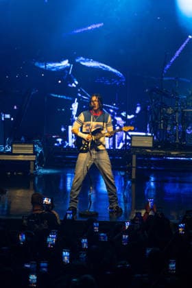 SaO PAULO, SP - 11.03.2026: LANY SE APRESENTA EM SHOW uNICO EM SP - The American indie pop duo LANY, formed by Paul Jason Klein (vocals, keyboards and guitar) and Jake Clifford Goss (drums and samples), performed at the Audio concert hall in Sao Paulo (SP), this Tuesday (11), during the world tour of the album ?Soft?. The show marked the duo& 39;s return to Brazil, bringing together fans in a performance with a repertoire that mixes career hits and songs from the new work. The event was produced by 30e. x2903404x  EmersonxSantos