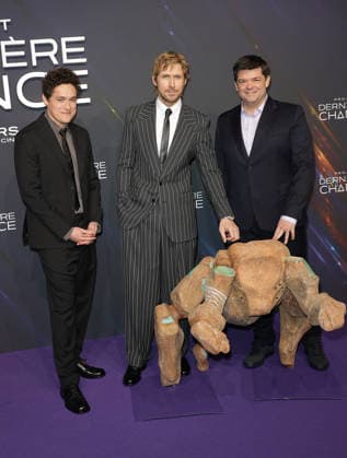 Phil Lord, Ryan Gosling et Chris Miller au photocall de la première du film Projet dernière chance Project Hail Mary au cinéma Pathé Palace à Paris le 11 mars 2026 Coadic Guirec Bestimage Photocall for the premiere of the movie Project Hail Mary at the Pathé Palace cinema in Paris on 11 March 2026 Paris France  Copyright: xCOADICxGUIRECx xBESTIMAGExCOADICxGUIRECx xBESTIMAGEx
