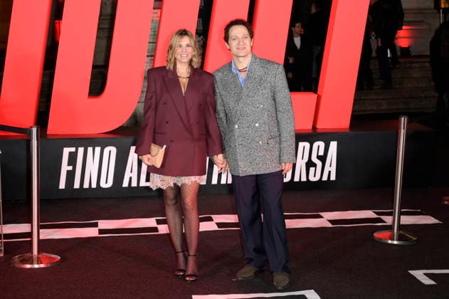 Francesca Barra with husband Claudio Santamaria at the premiere of the feature film Idoli Fino all ultima corsa Ãdolos Idols at Space Cinema Moderno Rome, 11 03 2026 Foto:xA.xM.xTinghinox xFuturexImagex idols_6321
