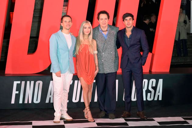 Mat Whitecross, Ana Mena, Claudio Santamaria and Oscar Casas at the premiere of the feature film Idoli Fino all ultima corsa Ãdolos Idols at Space Cinema Moderno Rome, 11 03 2026 Foto:xA.xM.xTinghinox xFuturexImagex idols_6360