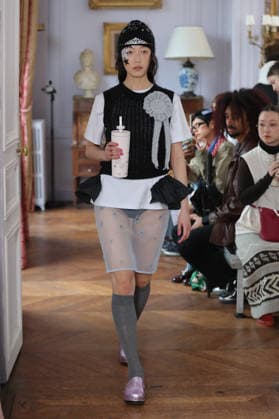 PFW - Florentina Leitner Runway A model walks the runway during the Florentina Leitner Womenswear Fall Winter 2026-2027 show as part of Paris Fashion Week on March 10, 2026 in Paris, France. Photo by Alain Gil Gonzalez ABACAPRESS.COM Paris France  Copyright: xGonzalezxAlain-Gil ABACAx