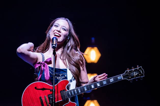 Music Concert - Laufey - A Matter of Time Tour Laufey Lin Jonsdottir Bergamo ChorusLife Arena Italy Copyright: xMirkoxFava TSCKx xLiveMediax LPM_2337997