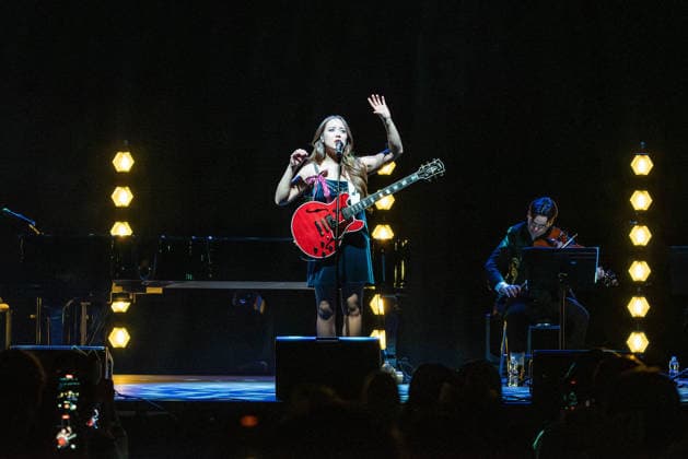 Music Concert - Laufey - A Matter of Time Tour Laufey Lin Jonsdottir Bergamo ChorusLife Arena Italy Copyright: xMirkoxFava TSCKx xLiveMediax LPM_2338004