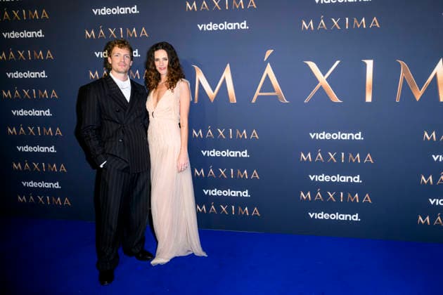 11-03-2026 Premiere of the second season of the Videoland Original drama series Maxima in De Nieuwe Kerk, Amsterdam. Martijn Lakemeier Als Willem-Alexander en Delfina Chaves Als Maxima Â  Copyright: xPPEx