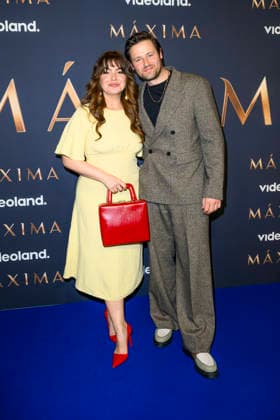 11-03-2026 Premiere of the second season of the Videoland Original drama series Maxima in De Nieuwe Kerk, Amsterdam. Abbey Hoes Als Laurentien en Steef de Bot Als Constantijn Â  Copyright: xPPEx