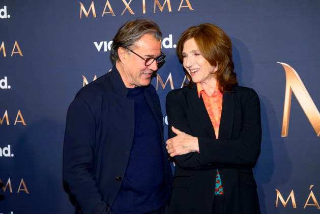11-03-2026 Premiere of the second season of the Videoland Original drama series Maxima in De Nieuwe Kerk, Amsterdam. Elsie de Brauw Als Beatrix en Sebastian Koch Als Claus Â  Copyright: xPPEx