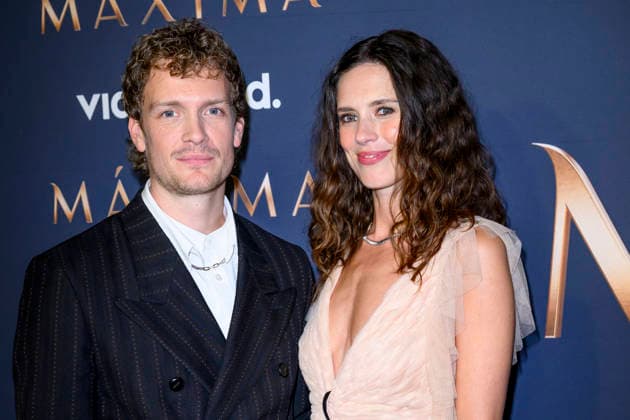 11-03-2026 Premiere of the second season of the Videoland Original drama series Maxima in De Nieuwe Kerk, Amsterdam. Martijn Lakemeier Als Willem-Alexander en Delfina Chaves Als Maxima Â  Copyright: xPPEx