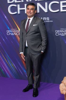 Project Hail Mary premiere at Pathe Palace theatre Celebrities arrival on red carpet Avant premiere de Projet derniere chance au cinéma Pathe Palace Arrivees des celebrites sur le tapis rouge Aditya Sood 453989 2026 03 11  Copyright: xSebastienxFremontx xStarfacex STAR_453989_039