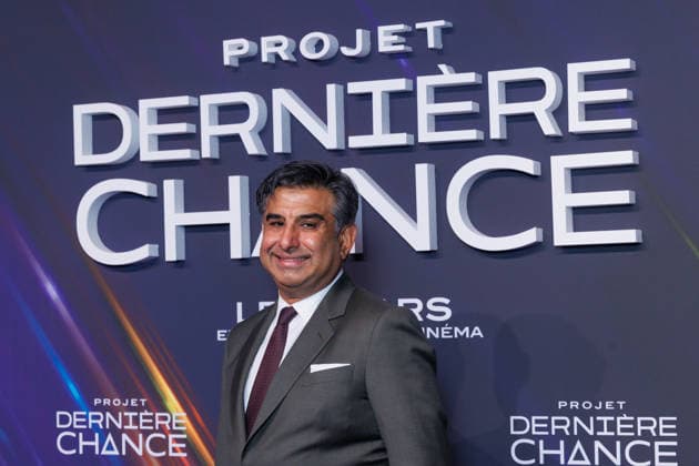 Project Hail Mary premiere at Pathe Palace theatre Celebrities arrival on red carpet Avant premiere de Projet derniere chance au cinéma Pathe Palace Arrivees des celebrites sur le tapis rouge Aditya Sood 453989 2026 03 11  Copyright: xSebastienxFremontx xStarfacex STAR_453989_040