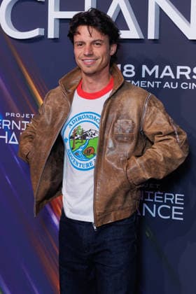 Project Hail Mary premiere at Pathe Palace theatre Celebrities arrival on red carpet Avant premiere de Projet derniere chance au cinéma Pathe Palace Arrivees des celebrites sur le tapis rouge Kevin Dias 453989 2026 03 11  Copyright: xSebastienxFremontx xStarfacex STAR_453989_051